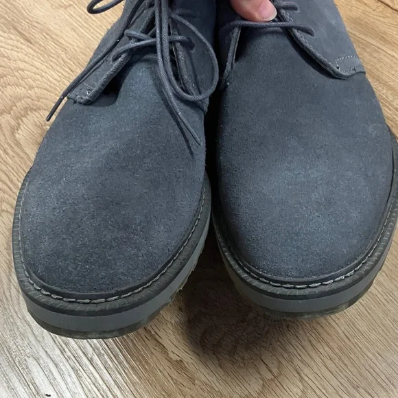 Calvin Klein Men's Dark Gray Suede Boots - Picture 6 of 6